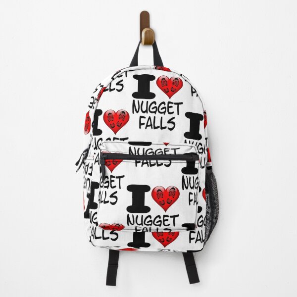 Item preview, I Love Hiking At Nugget Falls Trail Tongass National Forest Juneau Alaska designed and sold by Sonatablue.