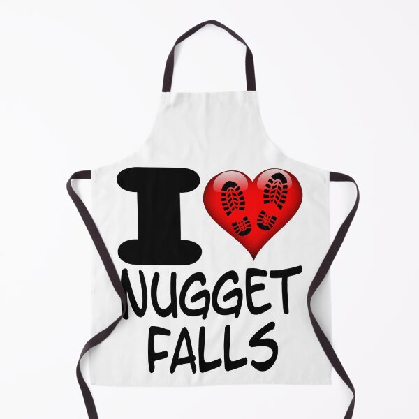 Item preview, I Love Hiking At Nugget Falls Trail Tongass National Forest Juneau Alaska designed and sold by Sonatablue.