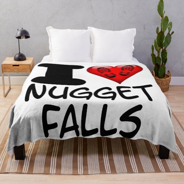 Item preview, I Love Hiking At Nugget Falls Trail Tongass National Forest Juneau Alaska designed and sold by Sonatablue.