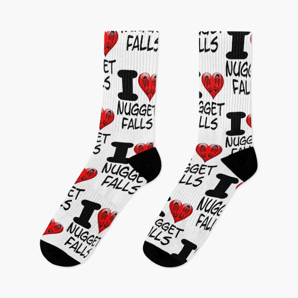 Item preview, I Love Hiking At Nugget Falls Trail Tongass National Forest Juneau Alaska designed and sold by Sonatablue.