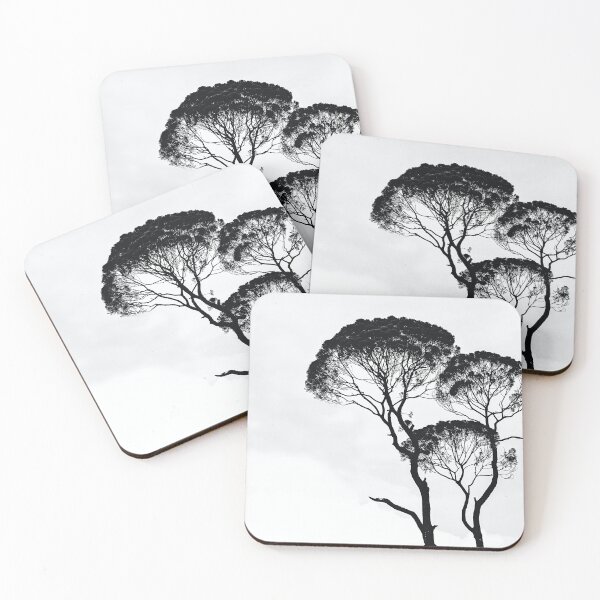 Item preview, Black and white tree designed and sold by Soofingscapes.