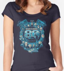 Awesome 80s Women's Fitted Scoop T-Shirt