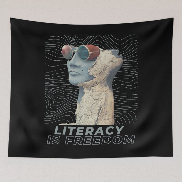 Item preview, Literacy Is Freedom designed and sold by Creatoe.