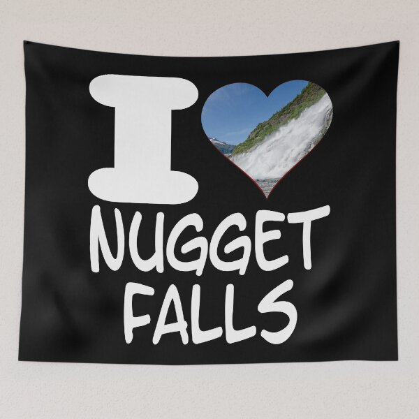 Item preview, Hiking At Nugget Falls Trail Tongass National Forest Juneau Alaska designed and sold by Sonatablue.