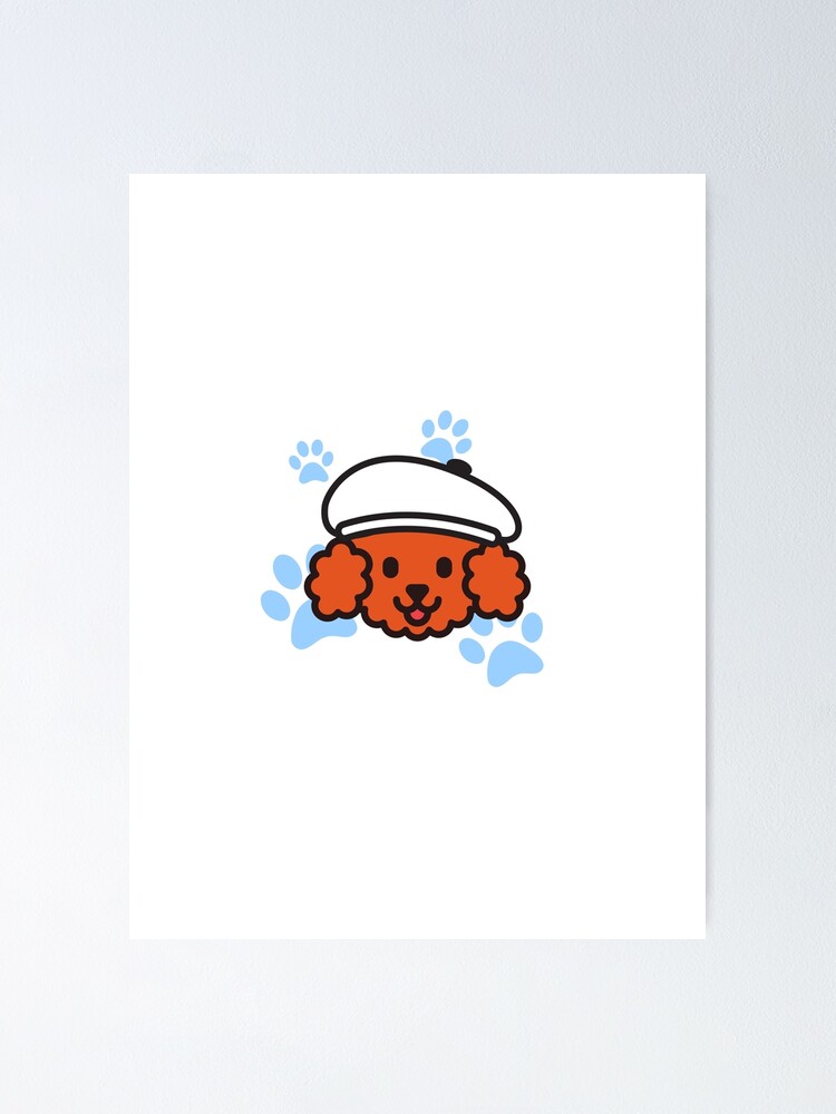 "Snuggle a French Poodle" Poster for Sale by Voici Redbubble