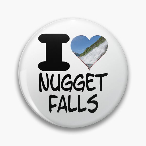 Item preview, Love To Hike At Nugget Falls Trail Tongass National Forest Juneau Alaska designed and sold by Sonatablue.