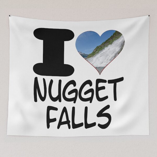 Item preview, Love To Hike At Nugget Falls Trail Tongass National Forest Juneau Alaska designed and sold by Sonatablue.