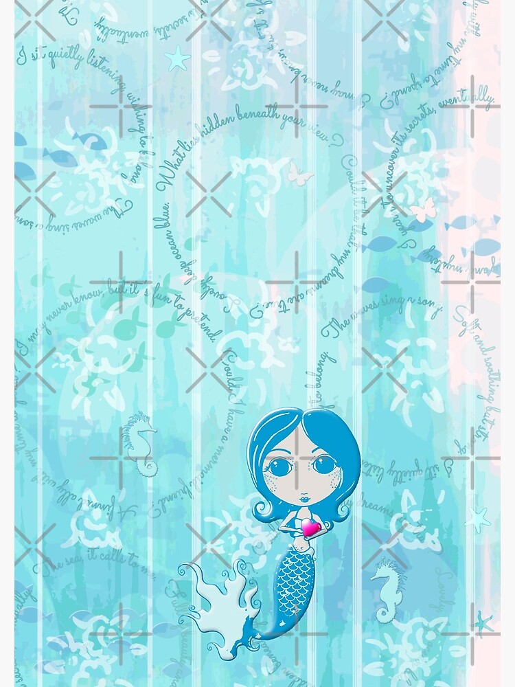 Inspired by You - Azure Mermaid, 4th of 4 by LittleMissTyne