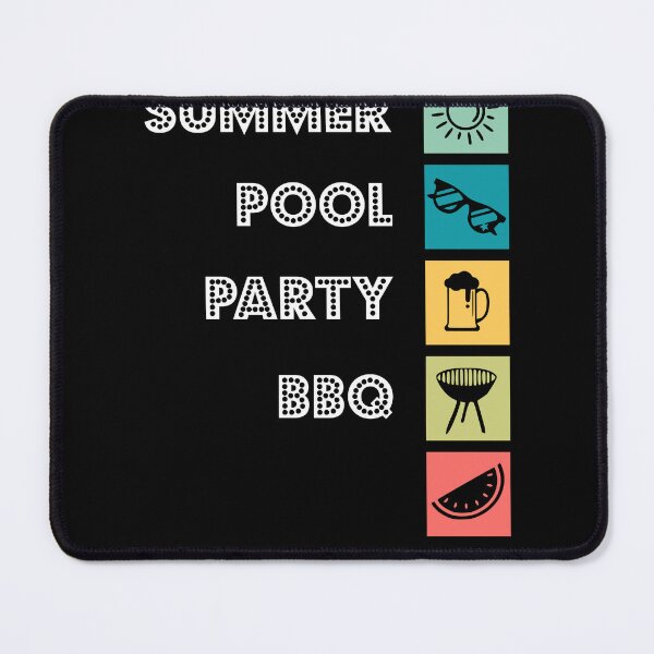 Item preview, summer pool party bbq designed and sold by lang-popart.