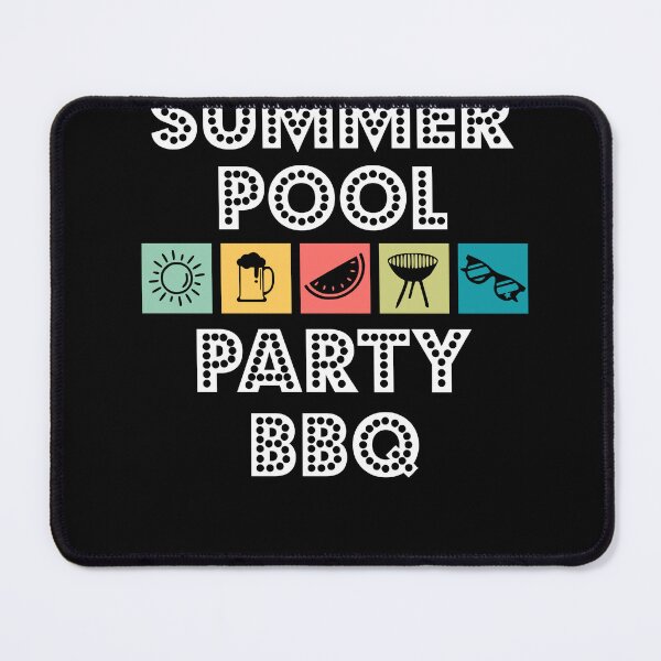 Item preview, summer pool party bbq designed and sold by lang-popart.