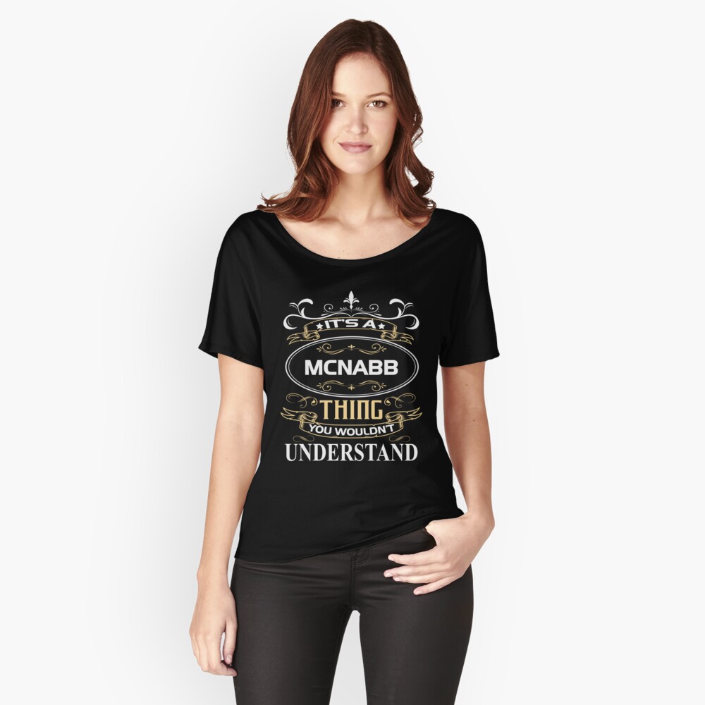 Mcnabb Name Shirt It's A Mcnabb Thing You Wouldn't Understand Essential T- Shirt for Sale by ContainsMilk