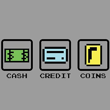 Artwork thumbnail, Cash Credit Coins by choustore