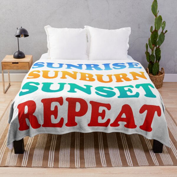 Item preview, SUNRISE SUNBURN SUNSET REPEAT designed and sold by lukas69graphic.