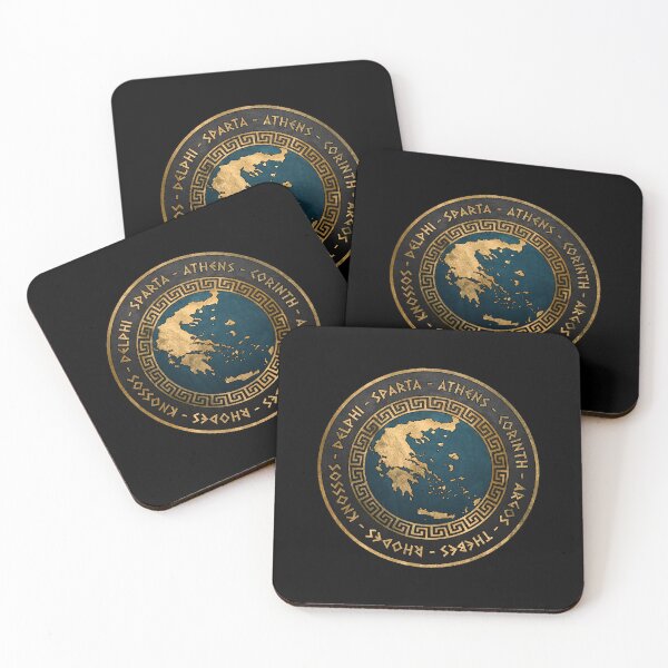 Item preview, Ancient Greek City-States - Polis of Greece - Ancient Hellas designed and sold by Agema Apparel.