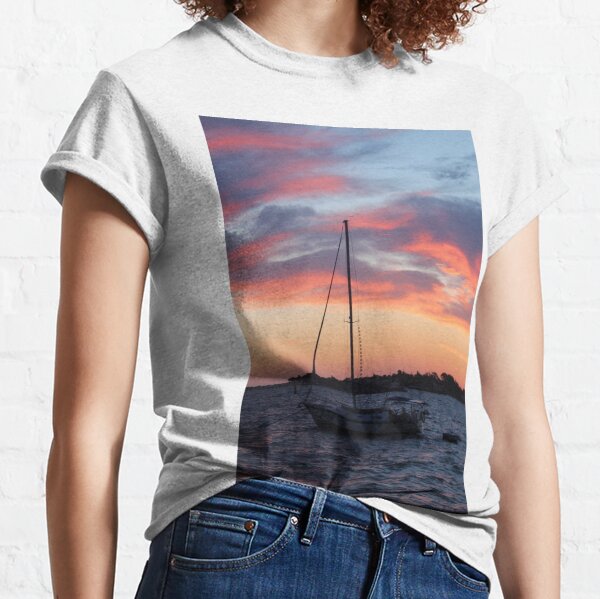 Boat with Bikes St. Augustine, Florida Classic T-Shirt