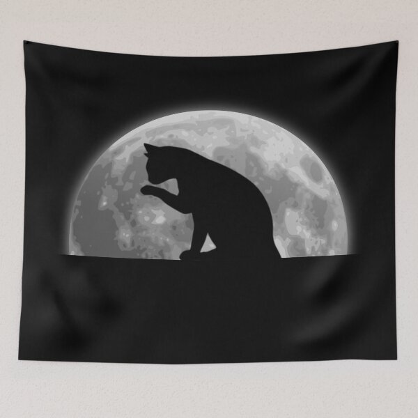 Item preview, Moon Cat designed and sold by TheCellDesigns.