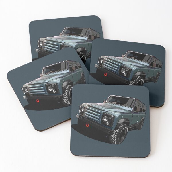 Item preview, British Original Offroad 4x4  metal blue Graphic Artwork  designed and sold by SketchNinja.