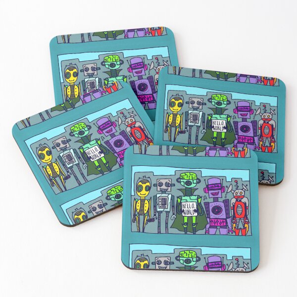 Item preview, Robot Squad designed and sold by Sophiengineer Studios.
