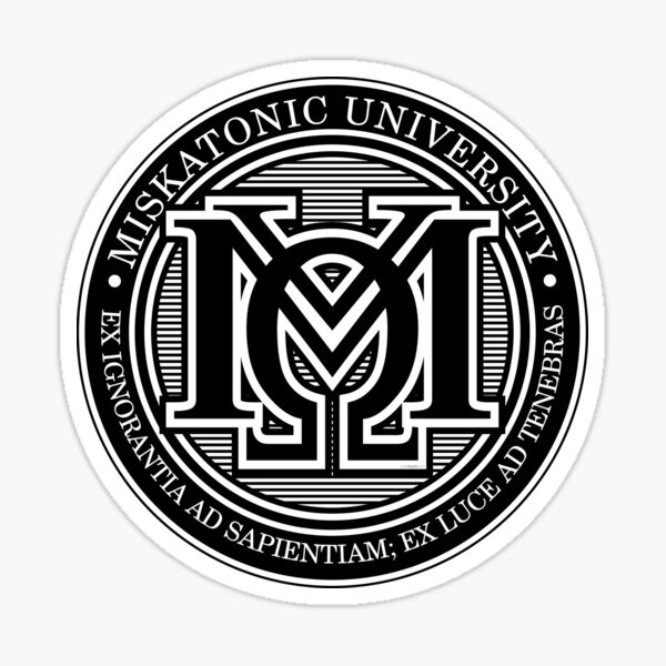 Item preview, MISKATONIC UNIVERSITY CREST ART designed and sold by WOOFANG.
