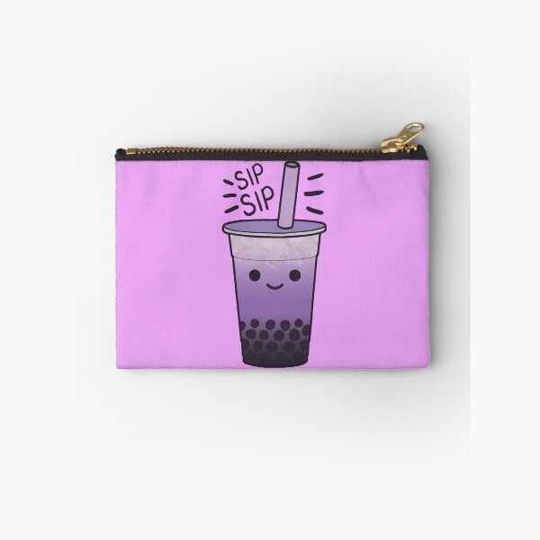 Item preview, Boba Bubble Milk Tea Drink Taro designed and sold by the-meowings.