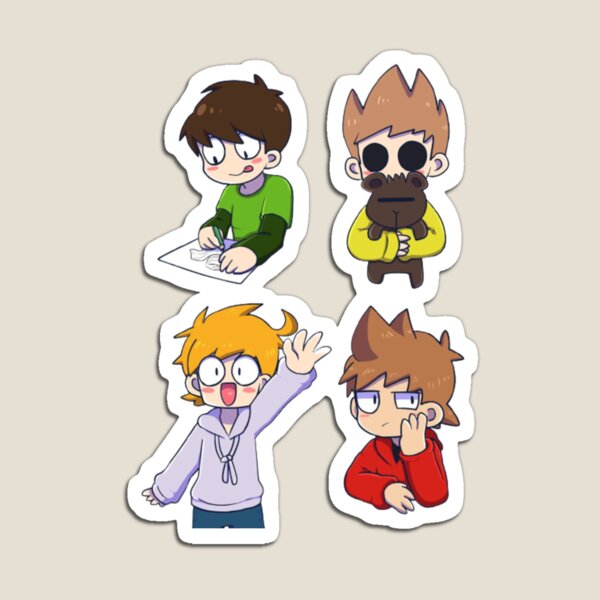 Matt Eddsworld  Magnet for Sale by Infodrawz