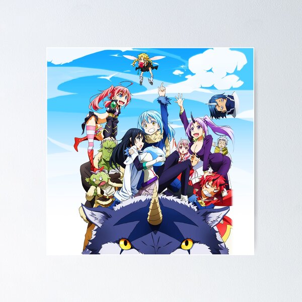 Anime Reincarnated Slime' Poster by Team Awesome