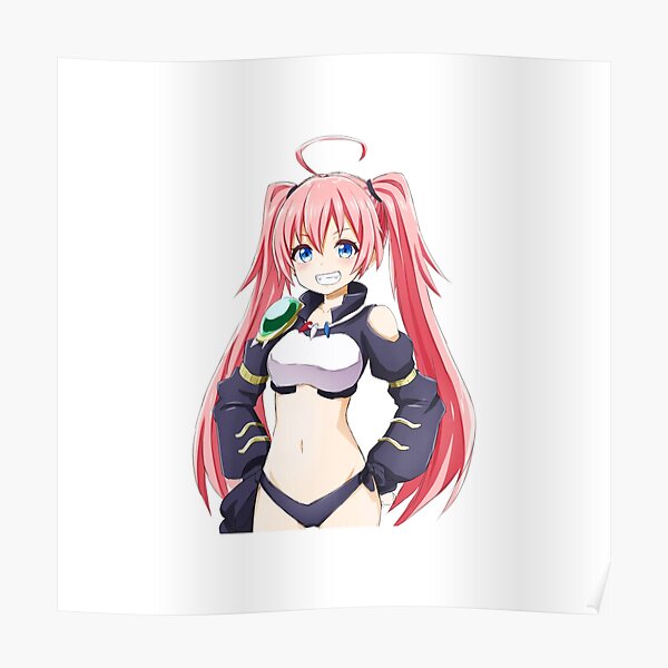 Anime Slim Milim Nava Poster For Sale By Christeencown Redbubble 6025