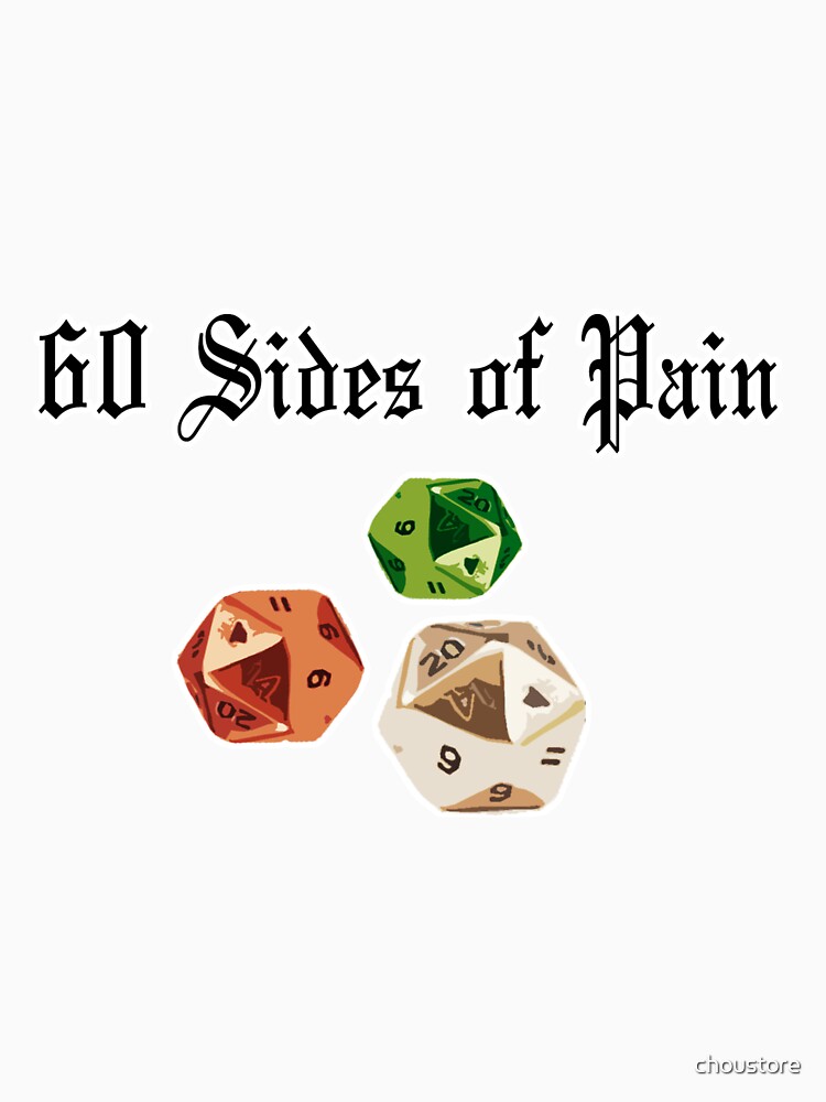Thumbnail 7 of 7, Essential T-Shirt, 60 Sides of Pain designed and sold by choustore.