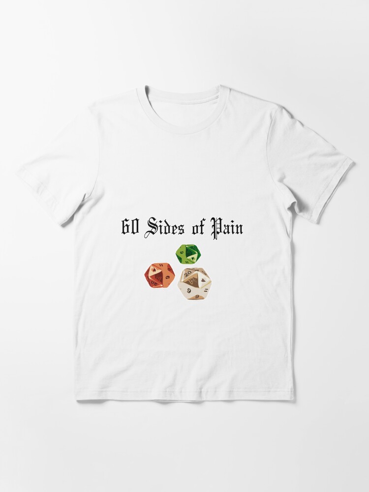 Thumbnail 2 of 7, Essential T-Shirt, 60 Sides of Pain designed and sold by choustore.