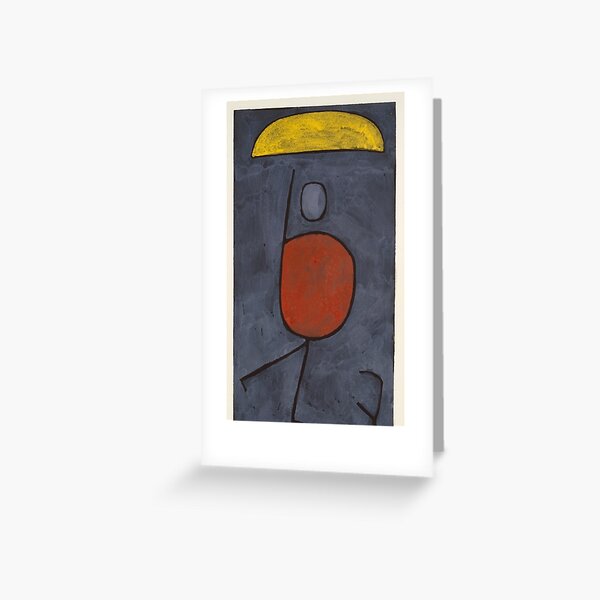 Item preview,  Paul Klee  With an umbrella ( Abstract pattern· expressionism · cubism ·  surrealism ) Paul Klee designed and sold by TeeARTHY.