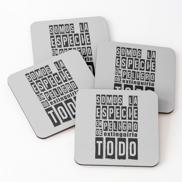 Item preview, WE ARE THE SPECIES IN DANGER OF EXTINGUISHING EVERYTHING designed and sold by fuegoVerde.