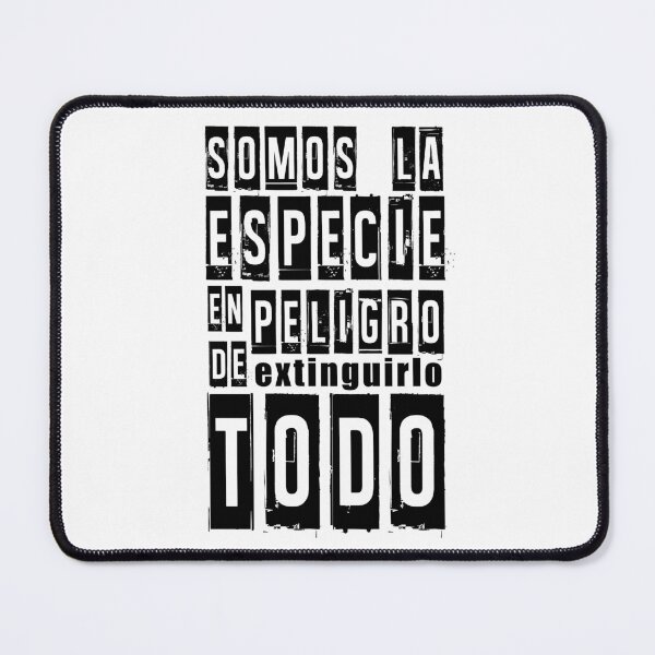 Item preview, WE ARE THE SPECIES IN DANGER OF EXTINGUISHING EVERYTHING designed and sold by fuegoVerde.