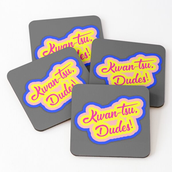 Item preview, Kwan-Tsu, Dudes! Surf Ninjas Movie Quote, Choose Your Own Background designed and sold by Nicolette Olivier.