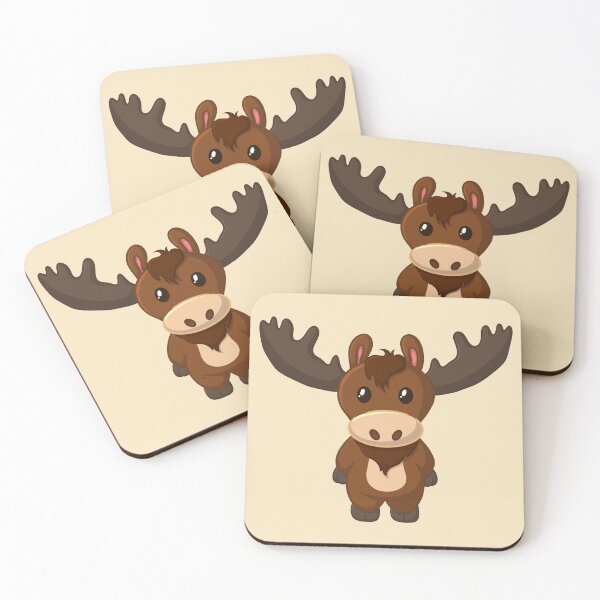 Item preview, Cute Moose Art designed and sold by NLDStudios.