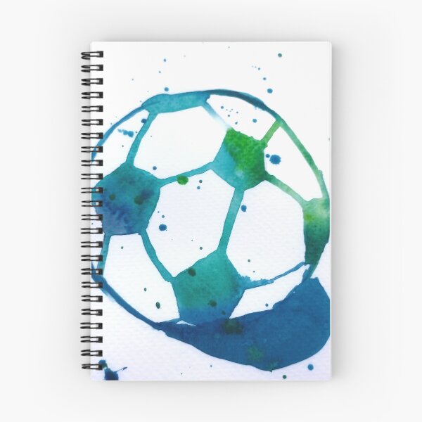 Item preview, Watercolor Soccer ball designed and sold by SanMould.