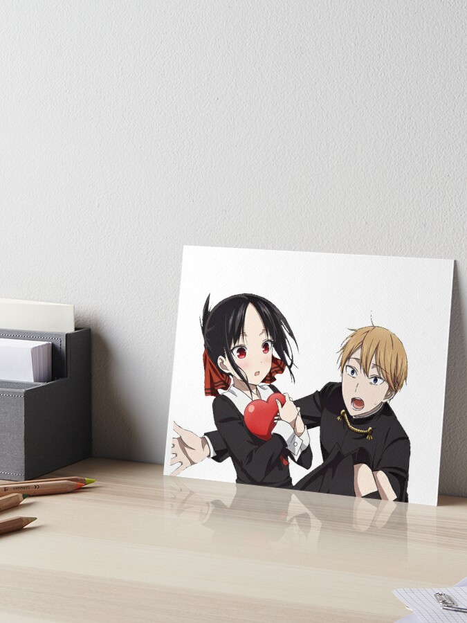 Kaguya & Shirogane - Kaguya Sama Art Board Print by Jen0v