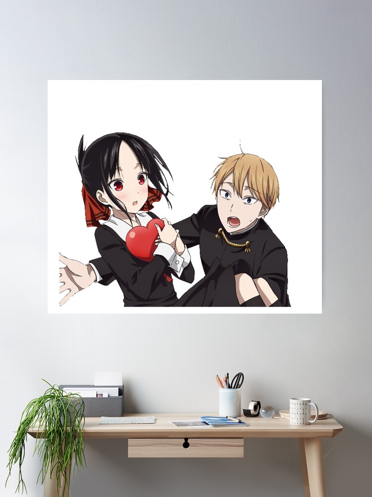 Kaguya & Shirogane - Kaguya Sama Art Board Print by Jen0v