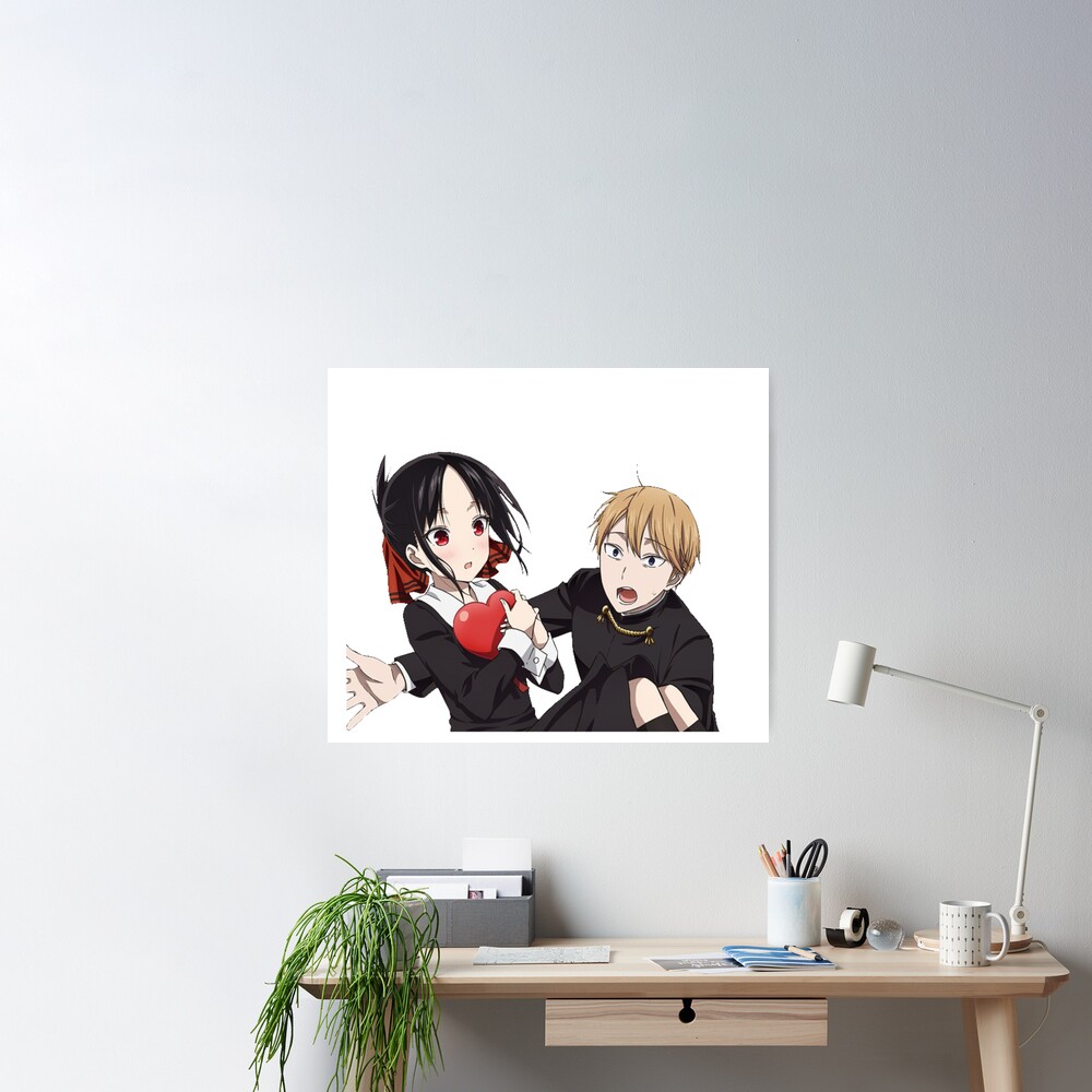 Kaguya & Shirogane - Kaguya Sama Art Board Print by Jen0v