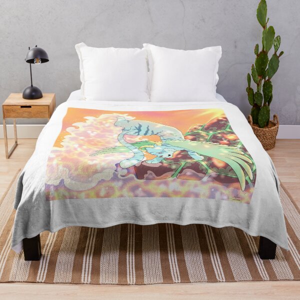 Item preview, Winged blue tiger and sea waves designed and sold by XoXy24.