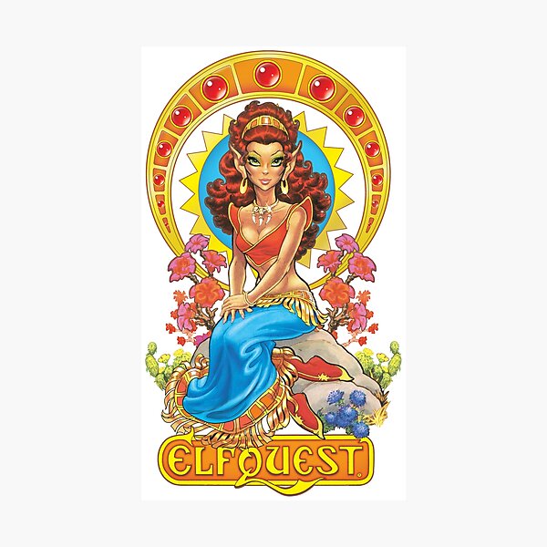 Item preview, ElfQuest: Leetah the Healer designed and sold by elfquest.