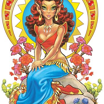 Artwork thumbnail, ElfQuest: Leetah the Healer by elfquest