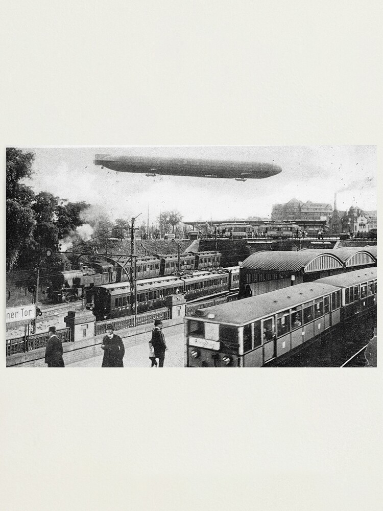 Alternate view of Hamburg, Germany 1900 Photographic Print