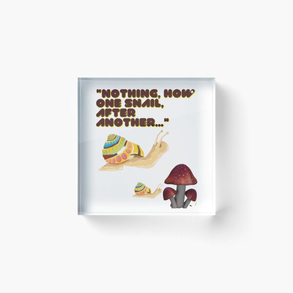Item preview, "Nothing, how one SNAIL, after another" designed and sold by CSJ7.