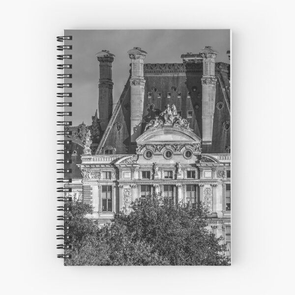 Item preview, Sun Setting Over The Louvre - Monochrome  designed and sold by © Hany G. Jadaa © Prince John Photography.