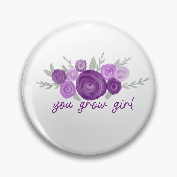 Item preview, You grow girl designed and sold by Handdrawnbyzoe.