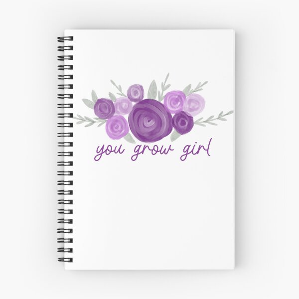 Item preview, You grow girl designed and sold by Handdrawnbyzoe.