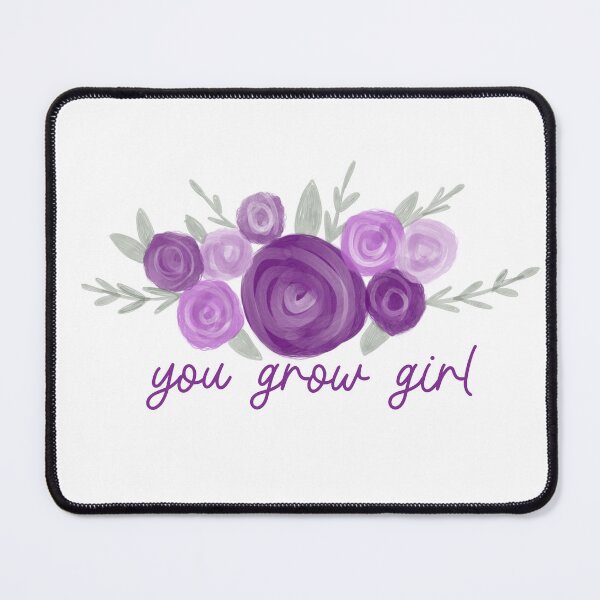 Item preview, You grow girl designed and sold by Handdrawnbyzoe.