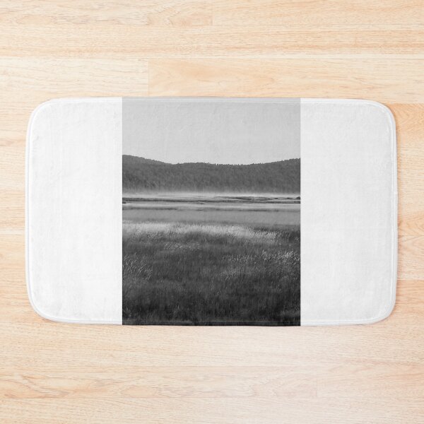 Item preview, B/W landscape of cerknica lake designed and sold by barbich.