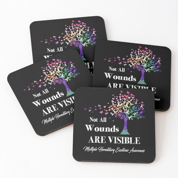 Item preview, Not All Wounds Are Visible Multiple Hereditary Exostoses Awareness designed and sold by Hatjar.