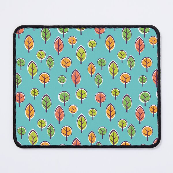 Item preview, Retro Forest Autumn Trees Pattern designed and sold by jeff-jones.